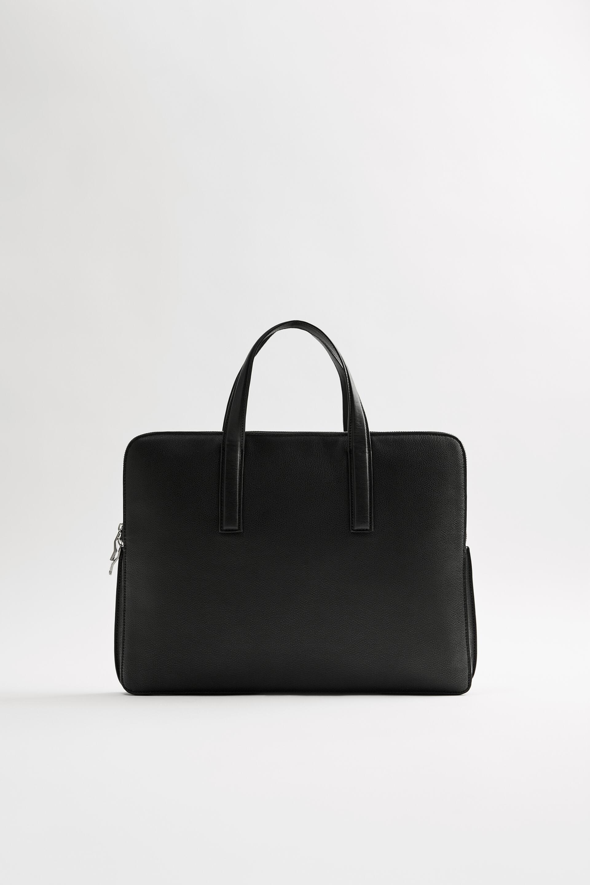 Zara basic briefcase sales